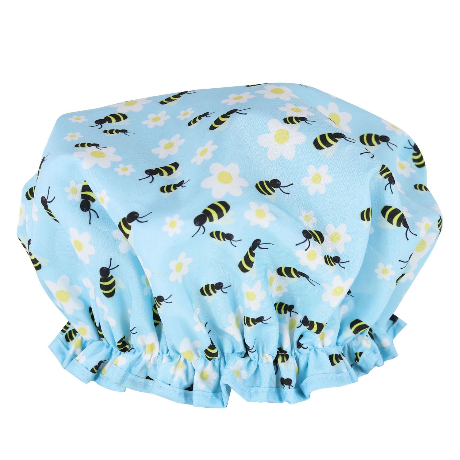 WS Shower Cap in PVC Bag BUMBLEBEE