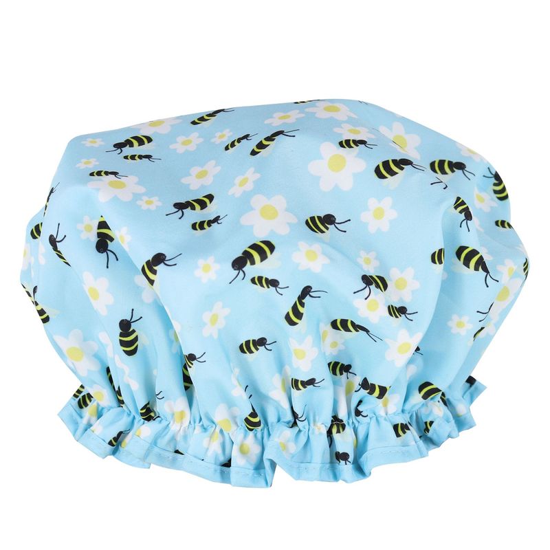 WS Shower Cap in PVC Bag BUMBLEBEE