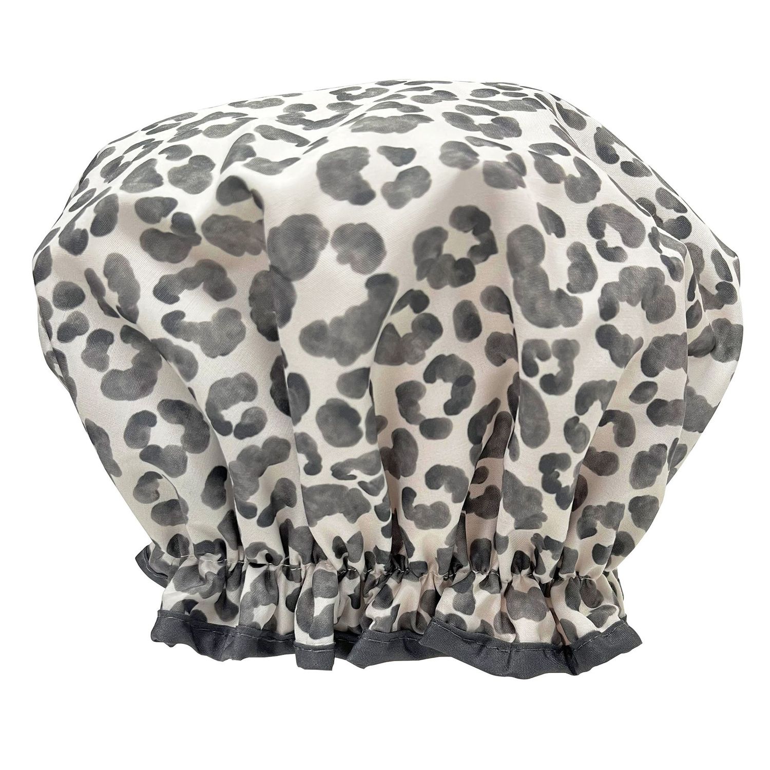 WS Shower Cap in PVC Bag LEOPARD