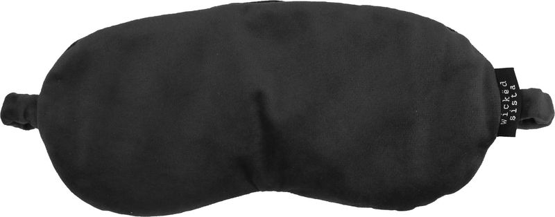 Velvet Weighted Eye Mask BLACK Velvet Weighted Eye Mask BLACK