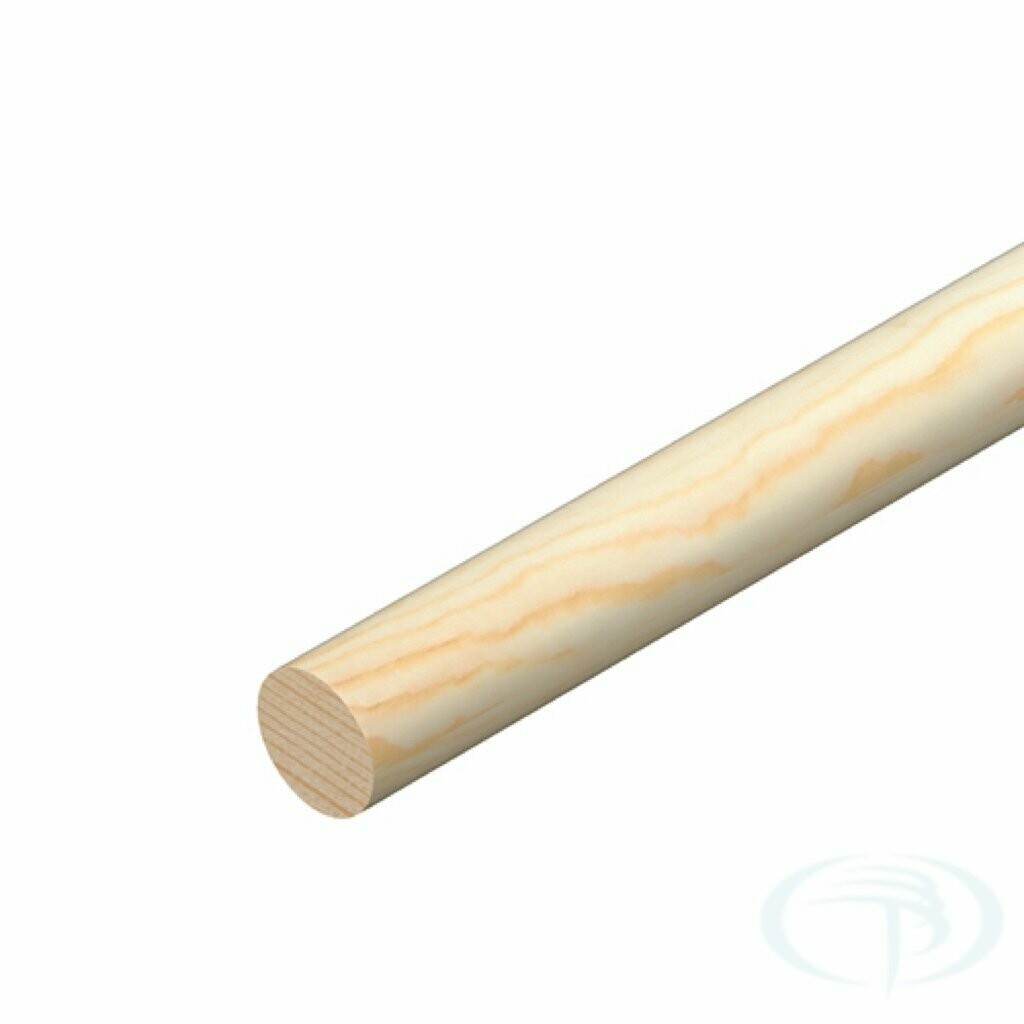 6 x 6 x 2400mm Pine Dowel