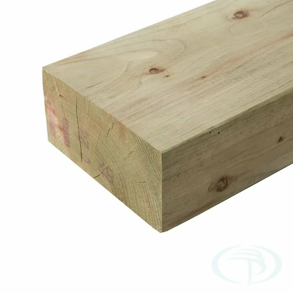2.7mtr 75mm x 150mm Sawn Treated Timber C24