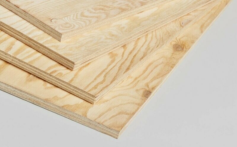 Softwood Elliotis Pine Plywood 2440 x 1220 x 18mm