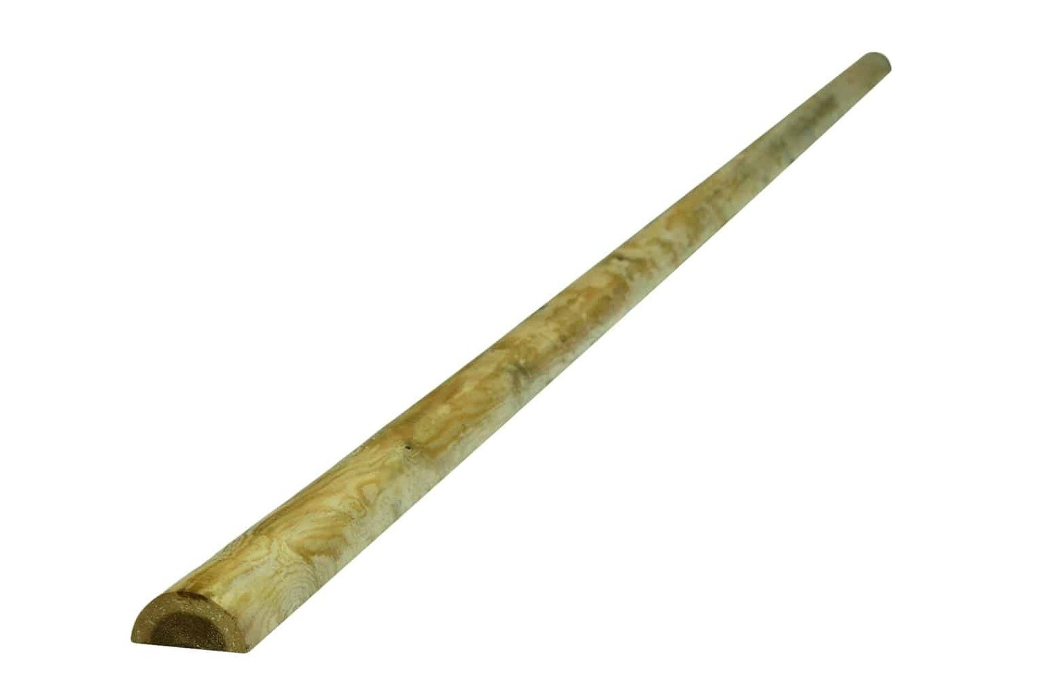 3.6mtr Machined Half Round Pole 100mm