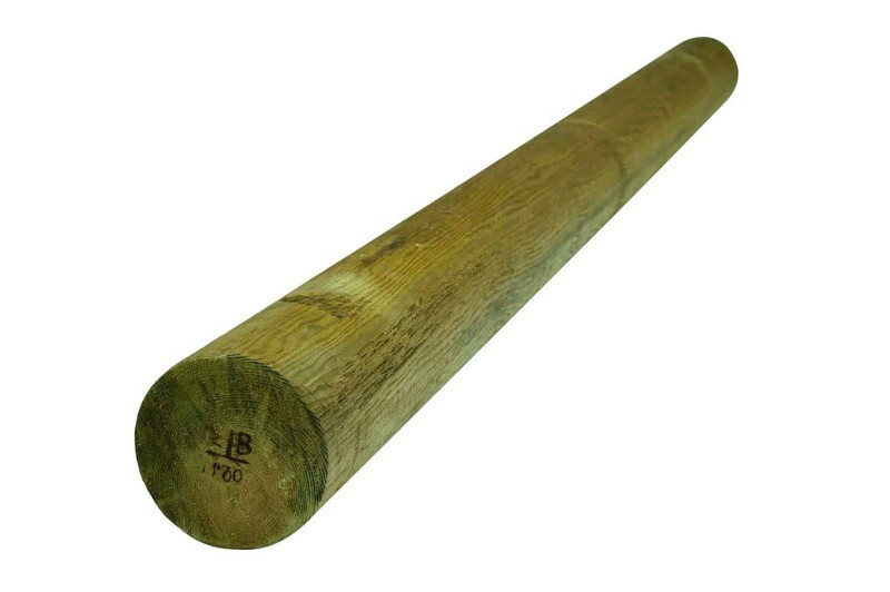 3.6mtr Machined Round Pole 100mm