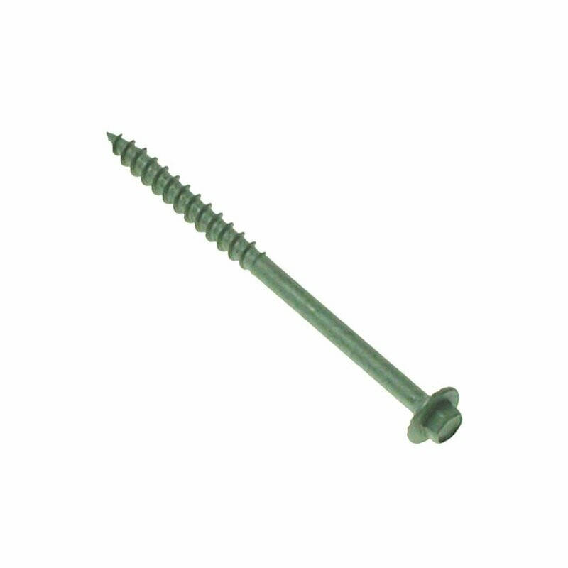 HEX HEAD TIMBERFAST SCREWS GREEN (BOX 50) 150mm
