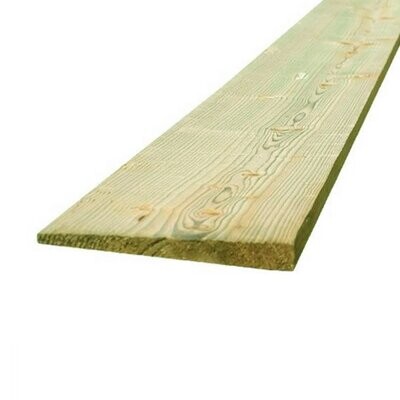 2.4mtr 14mm x 145mm Pressure Treated Featheredge