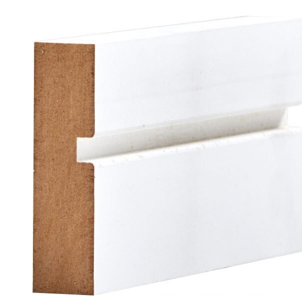 18 x 69mm Mdf primed Grooved Architrave