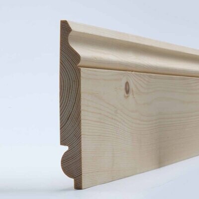 20 x 119mm Softwood Ogee/Torus Skirting Board