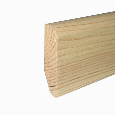 4.2mtr 14 x 69mm Chamfered & Round Solid Pine Skirting