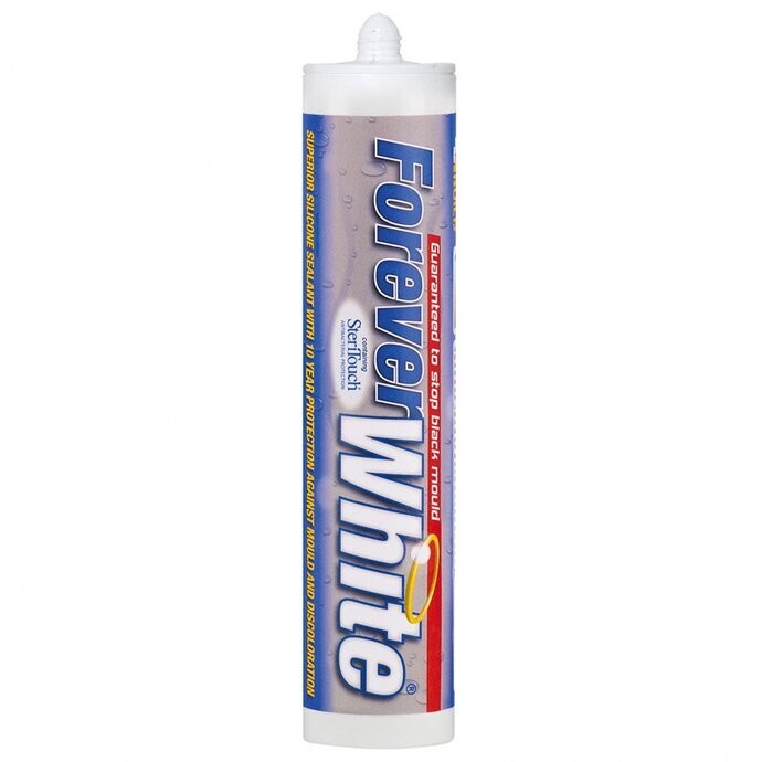 Everbuild 290ml Forever White Silicone