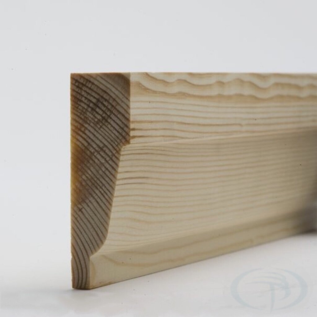 2.1mtr 20 x 69mm Solid Pine Ovolo Architrave