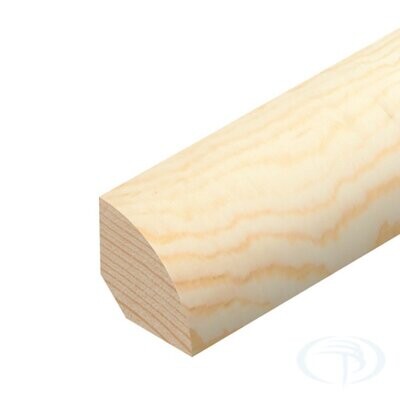 9 x 9 x 2400mm Pine Quadrant 9 x 9 x 2400mm Pine Quadrant