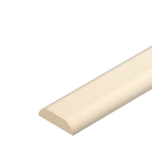 6 x 34 x 2400mm Light Hardwood D-Shape