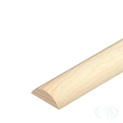 6 x 12 x 2400mm Pine Half Round