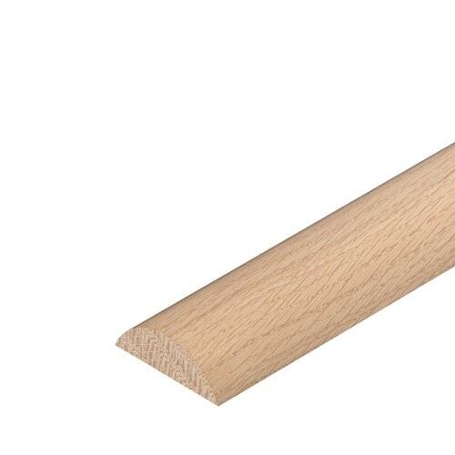 6 x 18 x 2400mm White Oak Half Round