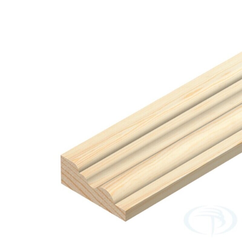 9 x 21 x 2400mm Pine Barrell Mould