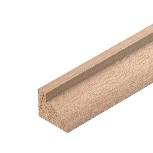 9 x 15 2400mm Red Hardwood Glass Bead