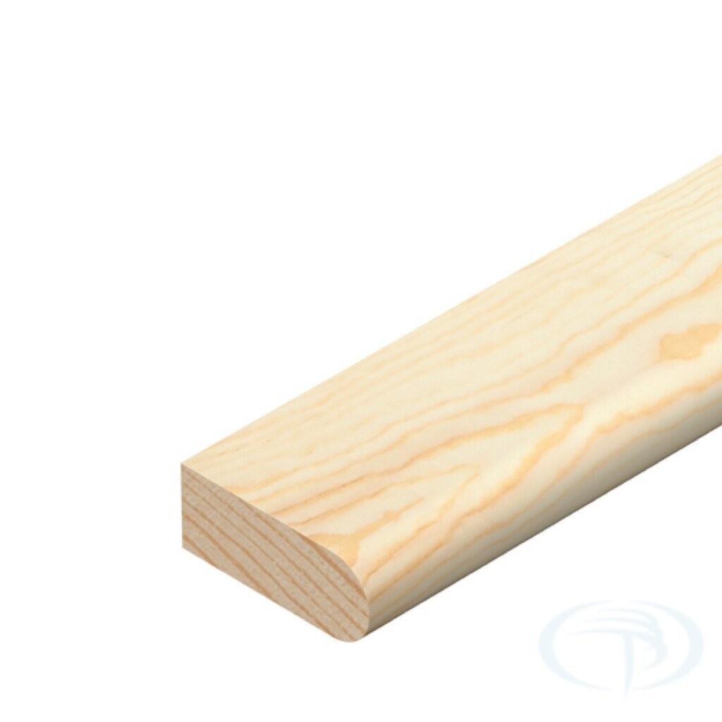 8 x 21 x 2400mm Pine Parting Bead