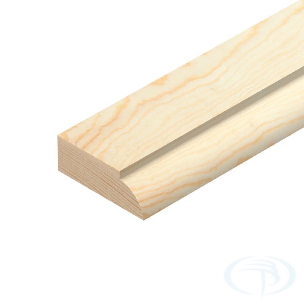 12 x 34 x 2400mm Pine Door Stop