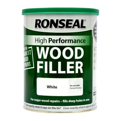 White Ronseal High Performance Wood Filler