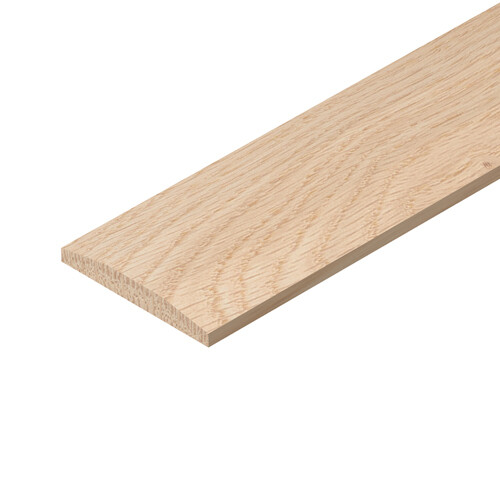 12 x 88 x 900mm Oak Chamfered Threshold