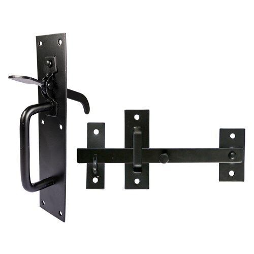 175mm Epoxy Black Suffolk Latch
