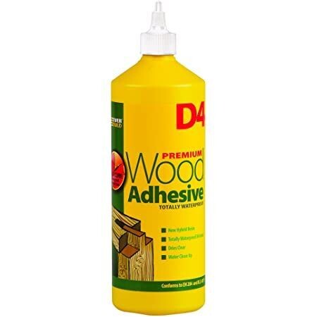 1ltr Everbuild D4 Wood Adhesive