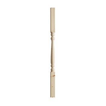 895mm 32 x 32mm Edwardian Pine Spindle