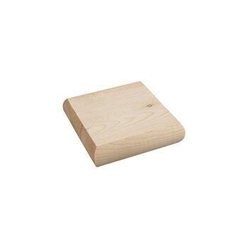 30 x 125 x 125mm Pine Low Profile Newel Cap