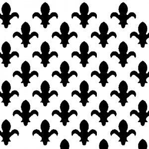 1830 x 610 x 3mm Fleur De Lys White MDF Radiator Panel