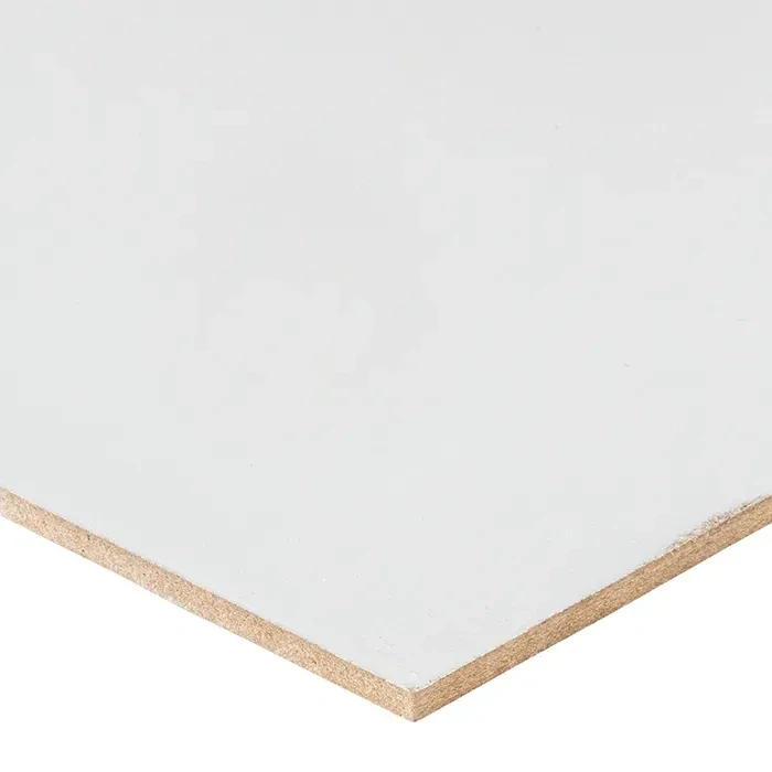 2440 x 1220 x 3mm White Faced MDF Board