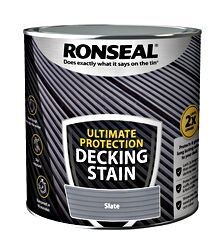 Ronseal Slate Grey Ultimate Decking Stain