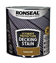 Ronseal Country Oak Ultimate Decking Stain Ronseal Country Oak Ultimate Decking Stain