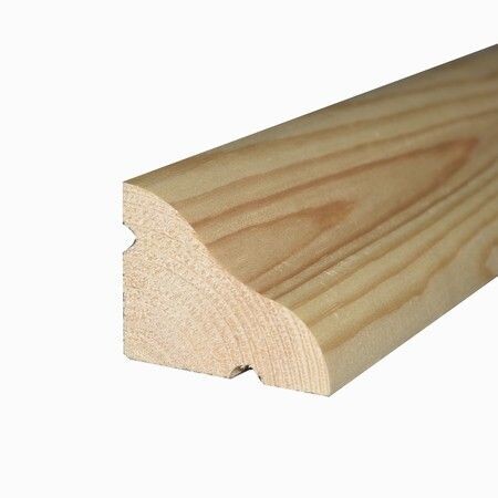 1.2m 69 x 44mm Pine Door Weather Bar