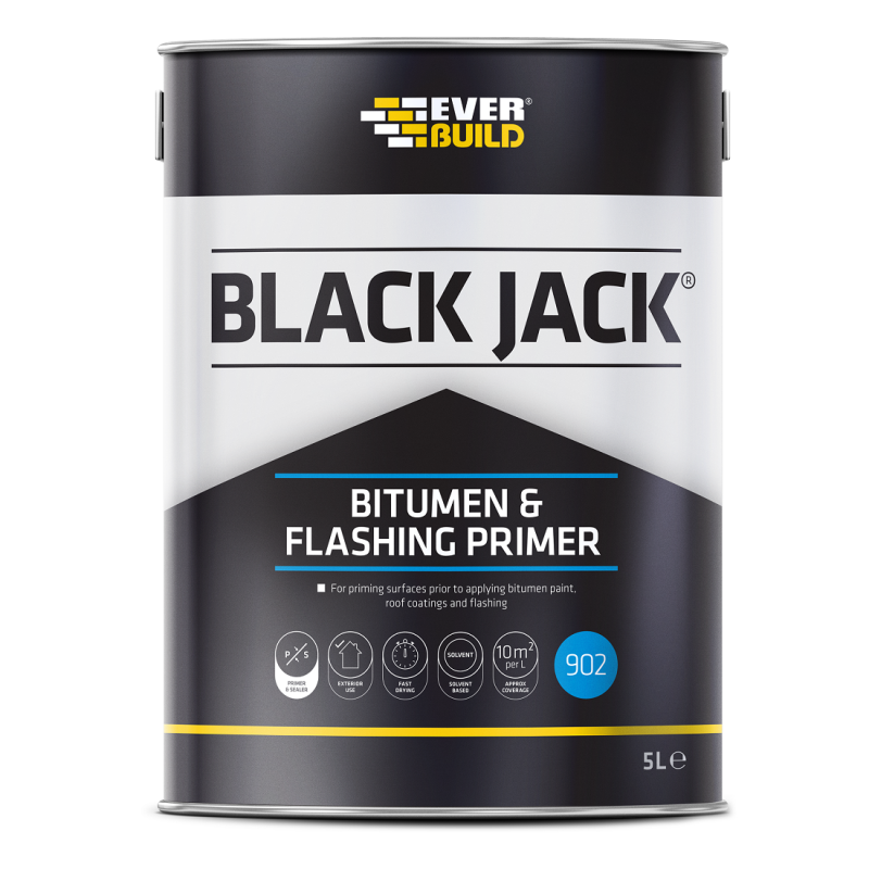 5ltr Black Jack Bitumen & Flashing Primer