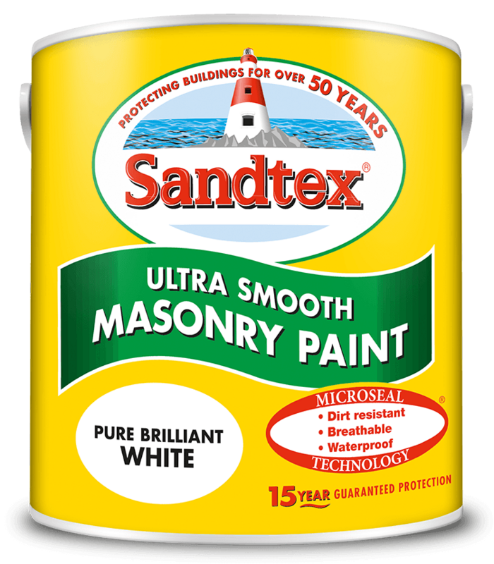 5ltr Sandtex Microseal Smooth Brilliant White