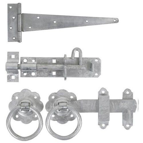 Gate Kit With 1136 Galvanised Ring Gate Latch