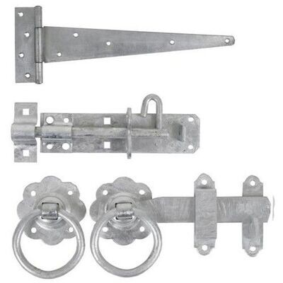 Gate Kit With 1136 Galvanised Ring Gate Latch Gate Kit With 1136 Galvanised Ring Gate Latch