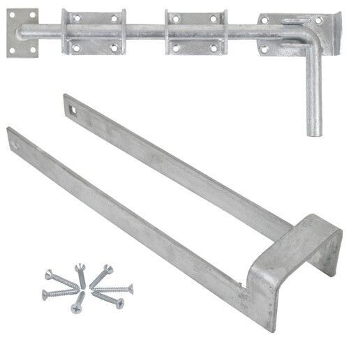 Fieldgate Double Gate Fastener Set Galvanised 1 NO. BOLT