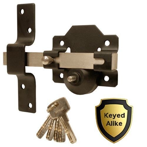 Long Throw Lock Keyed Alike (KA1) LATCH/LOCK 50mm (2")