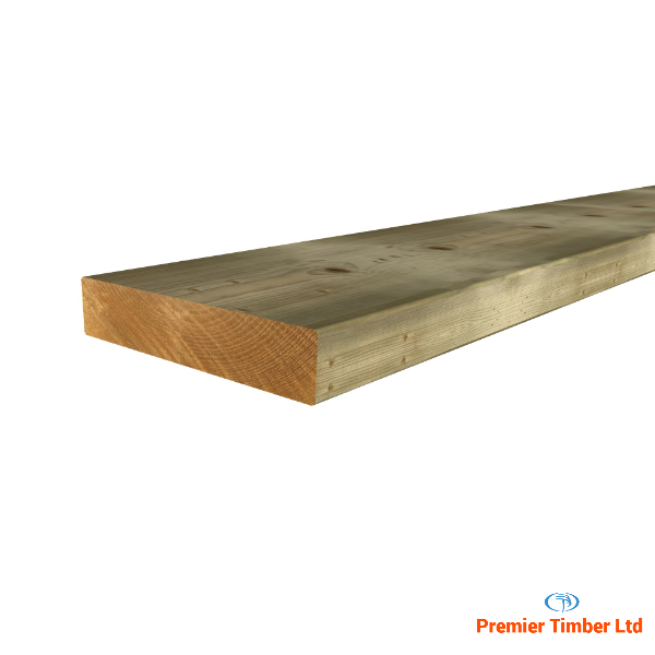 4.8mtr 47 x 225mm Sawn Treated Timber C24