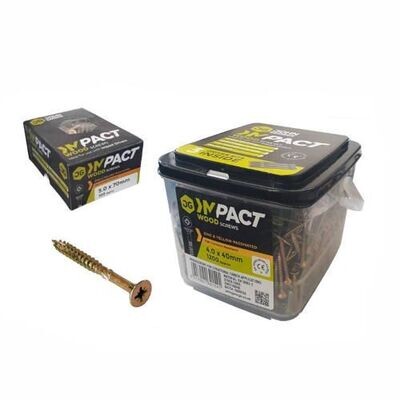 Impact Wood Screws