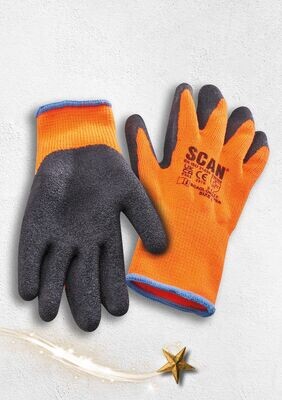 Scan Dipped Thermal Latex Gloves (3 Pairs)