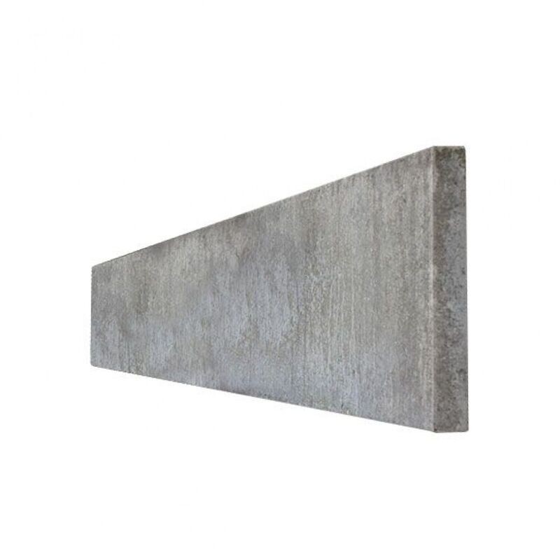 1.83m x 305mm (12") Smooth Concrete Gravel Board