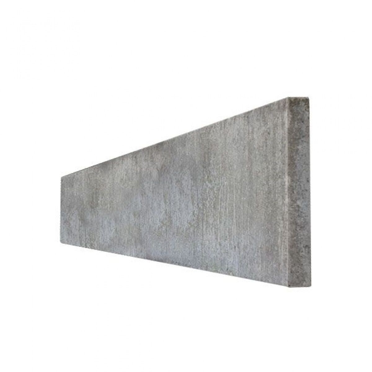 1.83m x 150mm (6") Smooth Concrete Gravel Board