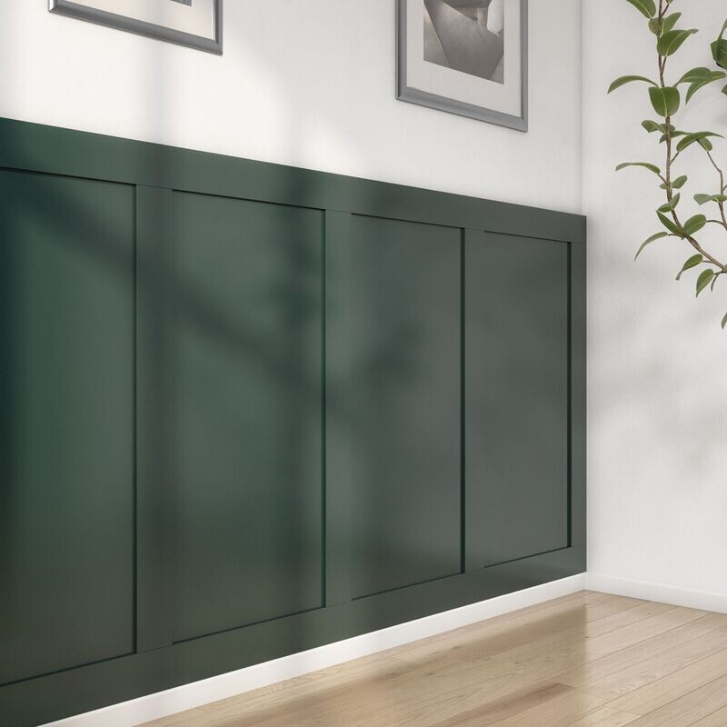 Shaker 97mm Strip Partial Wall Panel Kit - 1.2 x1.2m (PTKT4)