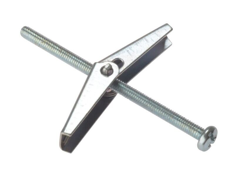 10pk Spring Toggle M6x75