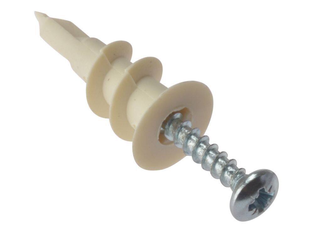 10pk Speedplug Plaster board Fixing Nylon