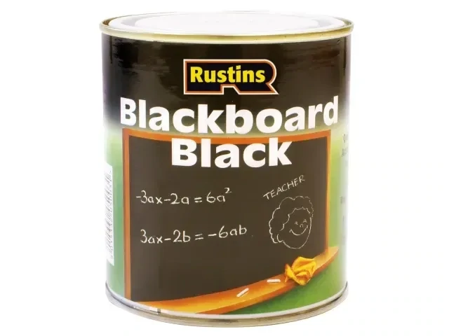 1ltr Rustins Quick Dry Blackboard Black